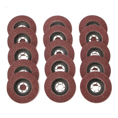 Best Review 15pcs Multifunction Flap Discs & Grinding Polishing Discs Set with 4.5" x 7/8" 40/60/80/120 Assorted Grits Flap Sanding Disc Strip Disc Nylon Disc and Felt Polishing Flap Disc for Angle Grinder