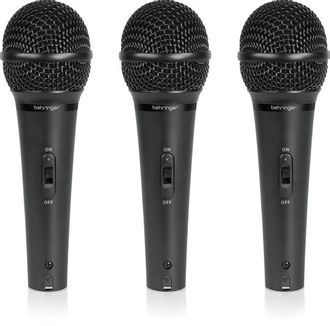 Exclusive Special BEHRINGER, 3-pin XLR, Black (XM1800S)