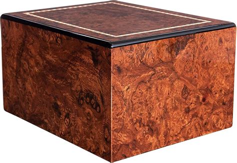 Chateau Urns - Chateau Collection - Adult Cremation Urn - Wooden Memorial Box for Ashes - Large (up to 250 lbs) - Chambord