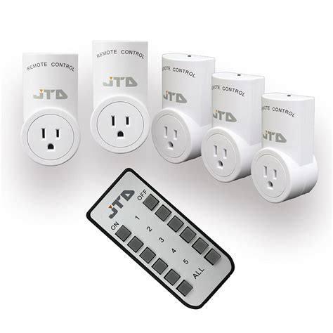 EKF Zigbee Smart Plugs, Wireless Remote Control Electrical Outlet Switch Compatible with SmartThings and Amazon Echo Plus Hub Voice Control Compatible with Alexa and Samsung Assistant (Hub Required)