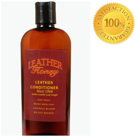 Featured Product Leather Honey Leather Conditioner, Best Leather Conditioner Since 1968. for use on Leather Apparel, Furniture, Auto Interiors, Shoes, Bags and Accessories. Non-Toxic and Made in The USA!