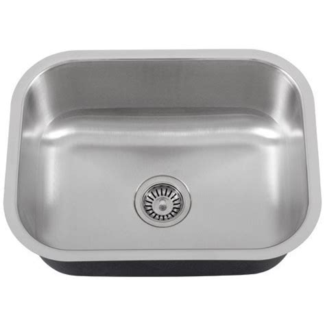 Top Rated Phoenix PH-185 23" Single-Bowl 18-Gauge Stainless Steel Kitchen / Laundry Sink