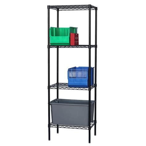 Shelving Inc. 4" Rubber Stem Casters 2 with Brakes/2 Without Brakes - 4 Pack
