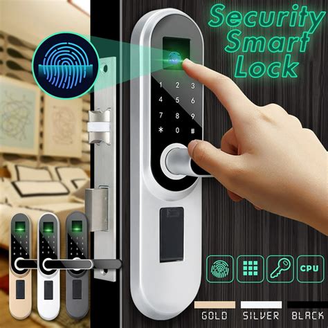Smart Door Lock,Electronic Door Lock Universal Password & Key Entry Touchscreen Smart Deadbolt Lock,Anti-peep Code, USB Emergency Charging,for Home Family Apartment Office