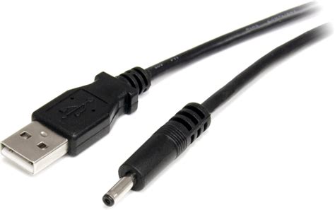 Buy 1 get 1 StarTech.com 3 ft. (0.9 m) USB to Type H Barrel 5V DC Power Cable - USB to 3.4mm Power Cable - 5V DC Type H - Black - Bluetooth Charger (USB2TYPEH)