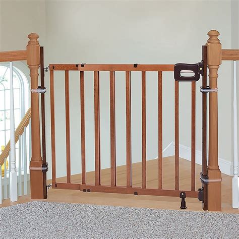 Black Friday 🔥 The Stair Barrier Baby and Pet Gate: Banister to Wall Baby Gate - Safety Gates for Kids or Dogs - Fabric Baby Gate for Stairs with Banisters - Made in The USA