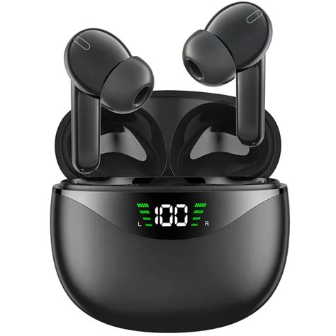 Wireless Earbuds, Cshidworld Bluetooth 5.0 Earbuds Headphones, True Wireless Stereo Earphones with 30Hrs Playback, Hi-Fi Sound Bluetooth Headset with Charging Case One-Step Pairing Noise Cancelling