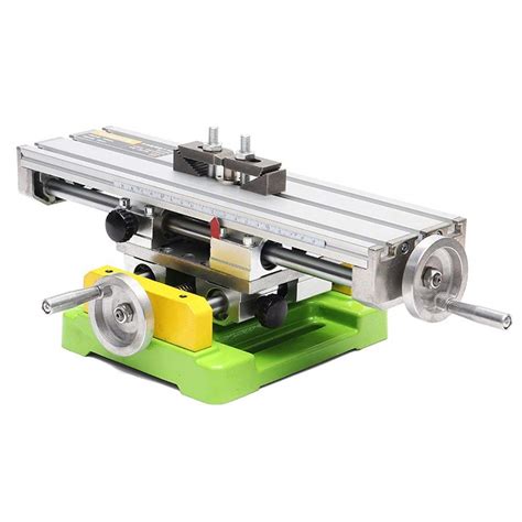 YEEZUGO Multifunction Worktable Milling Working Table Milling Machine Compound Drilling Slide Table For Bench Drill(Medium-Sized)